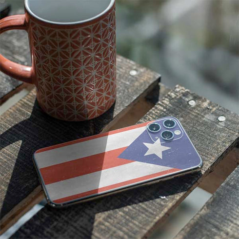 Puerto Rico Flag Distressed iPhone 11 Pro Skin